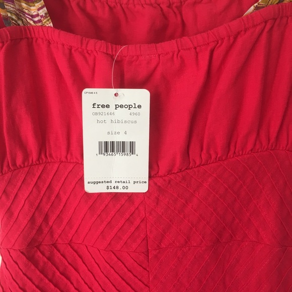 Free People | Santorini Coral Maxi Dress NWT - Picture 7 of 7